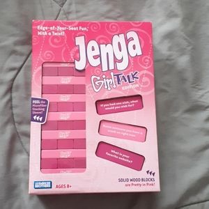 Jenga Girl Talk Edition